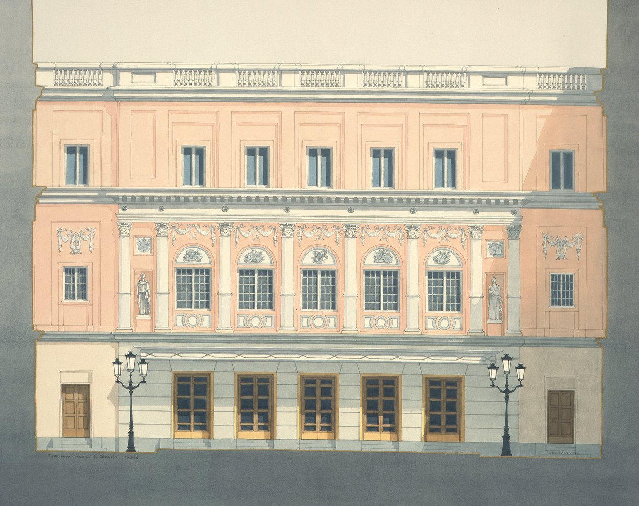 Teatro Lirico, National la Zarzuela, Madrid, Spanien von Andras Kaldor
