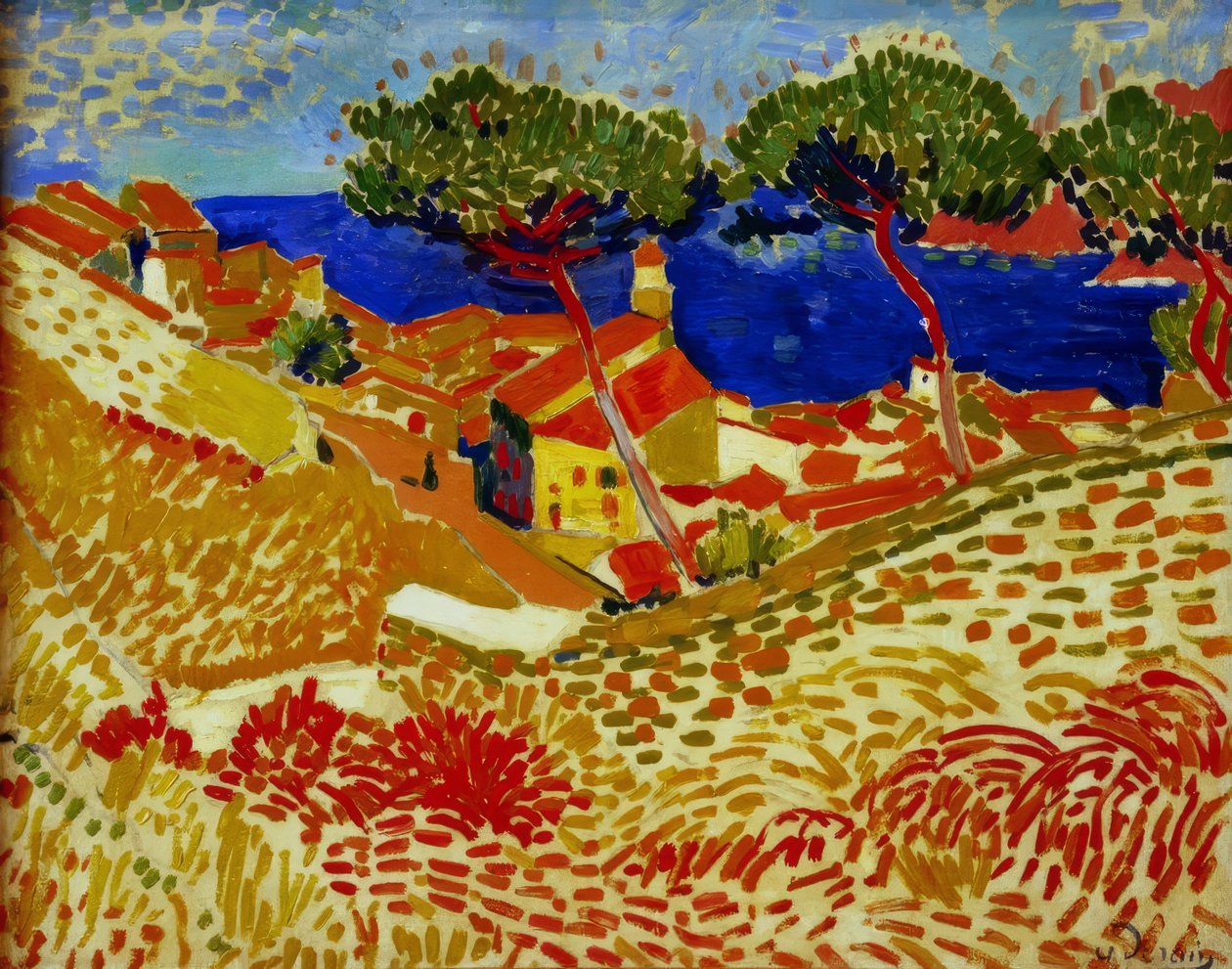 Collioure, das Dorf am Meer von Andre Derain