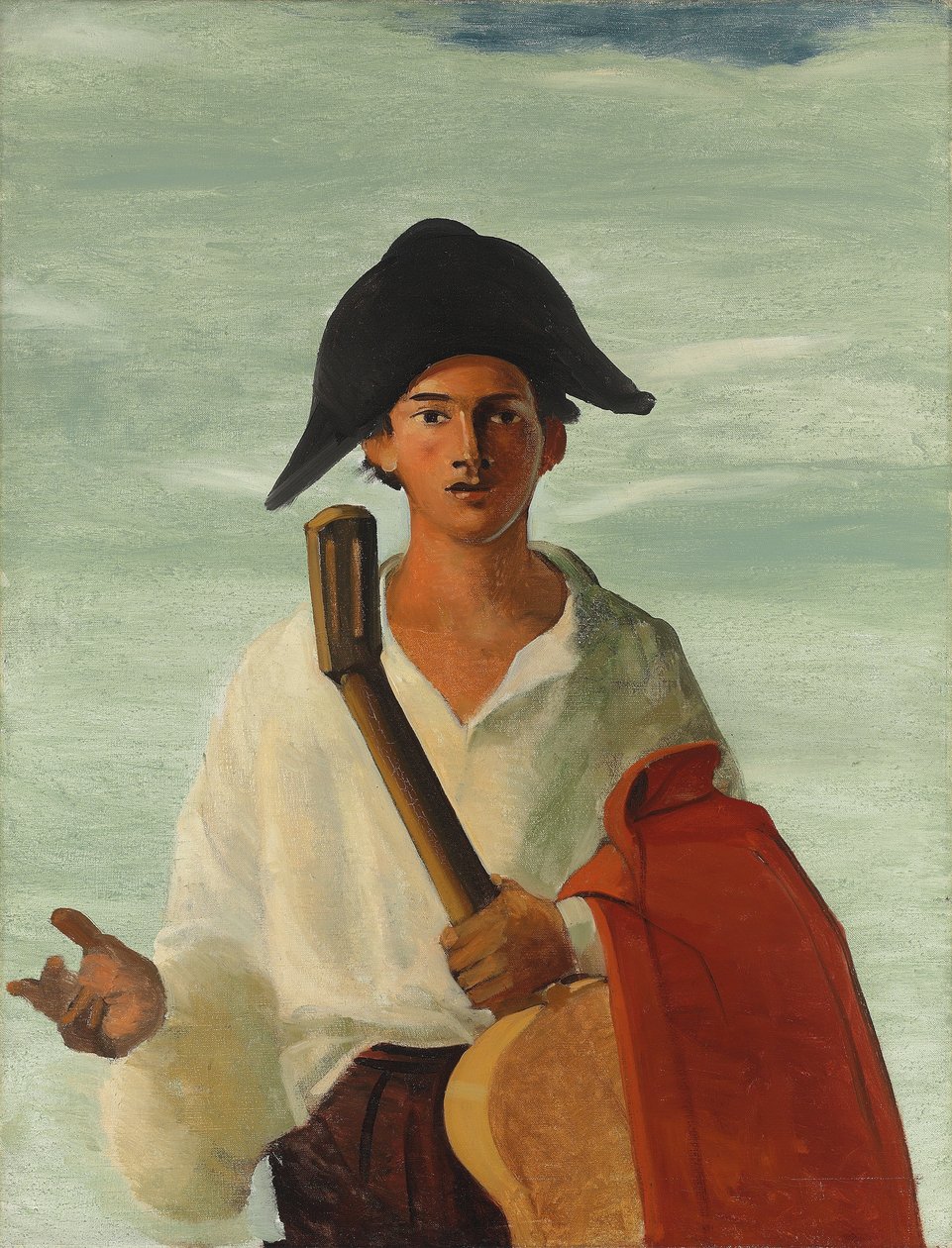 Harlekin mit Gitarre, ca. 1930 von Andre Derain