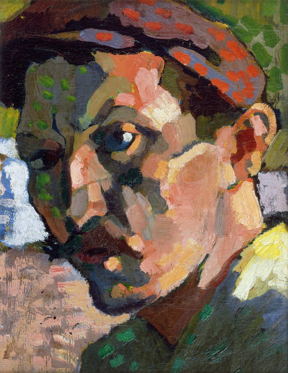 Selbstporträt mit Mütze, ca. 1905 von Andre Derain
