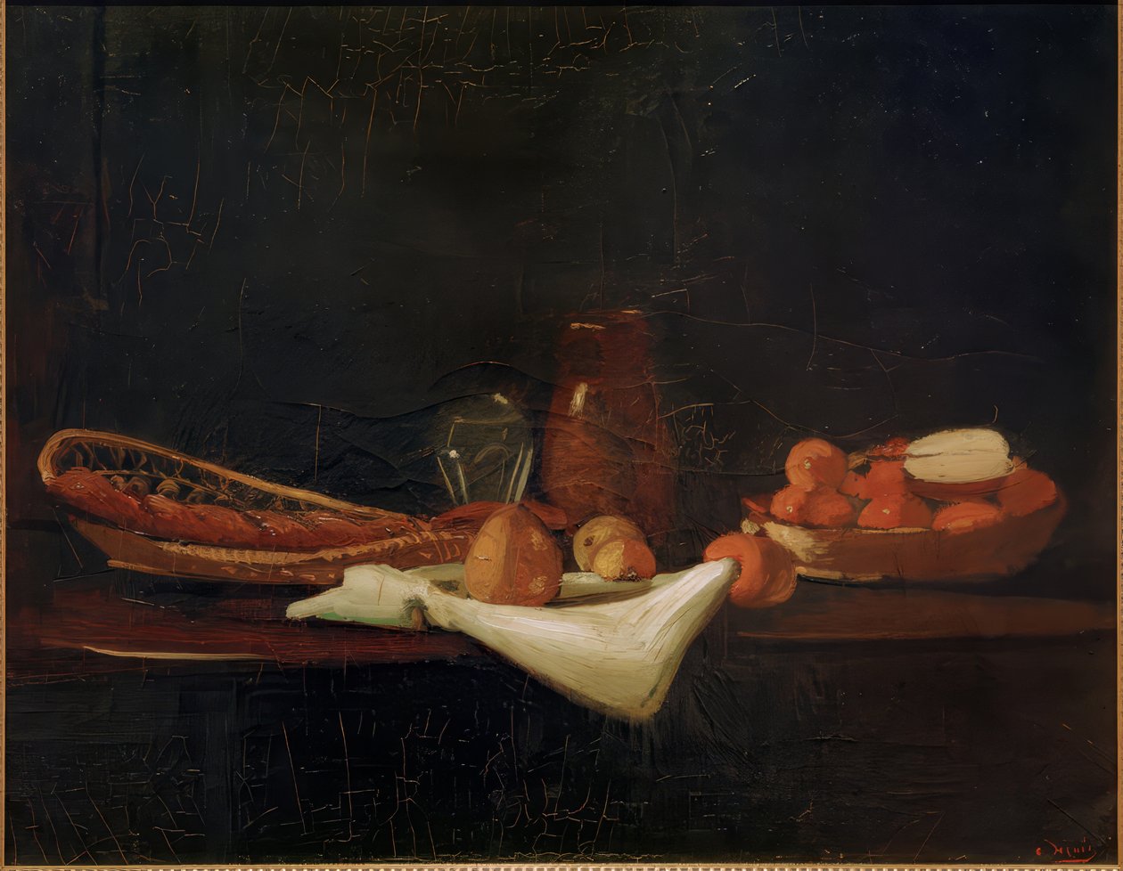 Stillleben mit Brot von Andre Derain