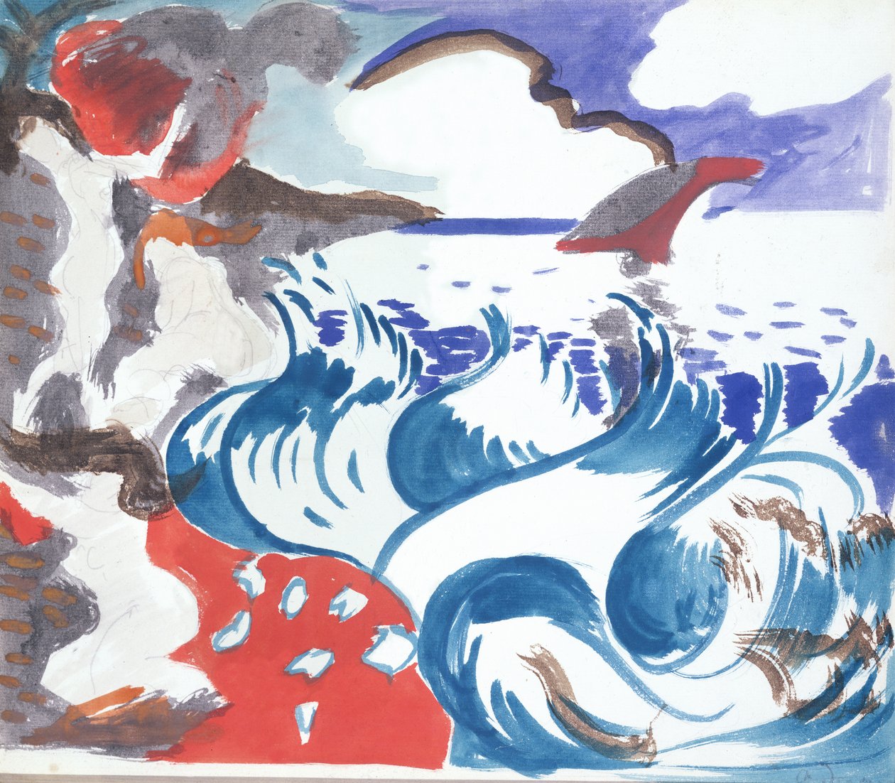 Die Bucht, um 1904 von Andre Derain