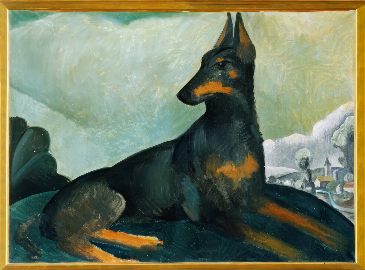 Der Hund des Künstlers von Andre Derain