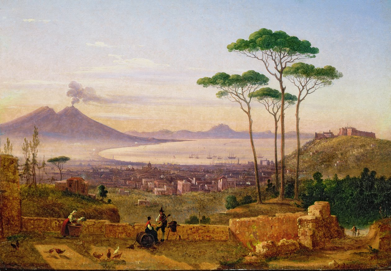 Bucht von Neapel von Andrea da Crescio