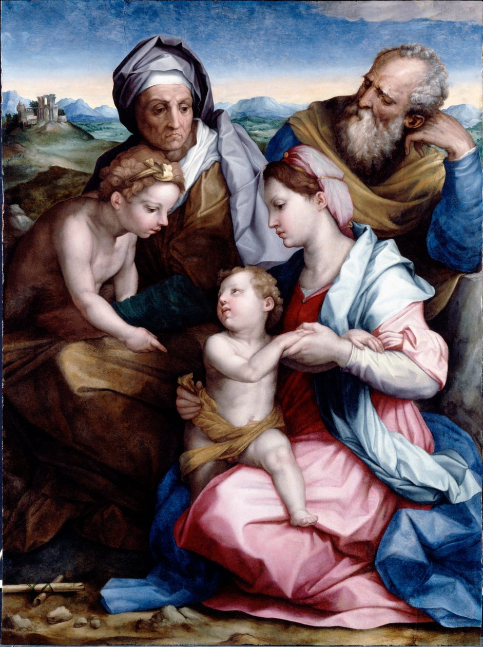 Heilige Familie von Andrea del Sarto