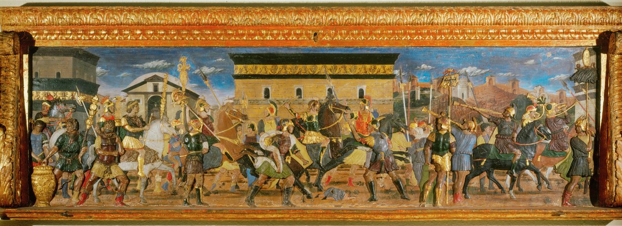 Trajans gerechtes Urteil von Andrea (after) Mantegna