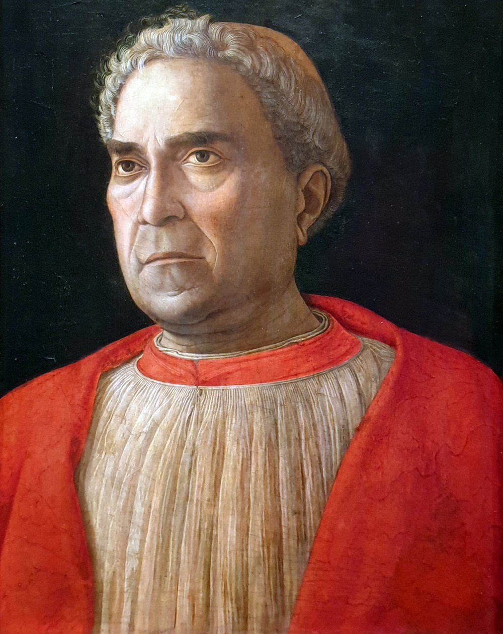 Kardinal Ludovico Trevisan (1401-1465) von Andrea Mantegna