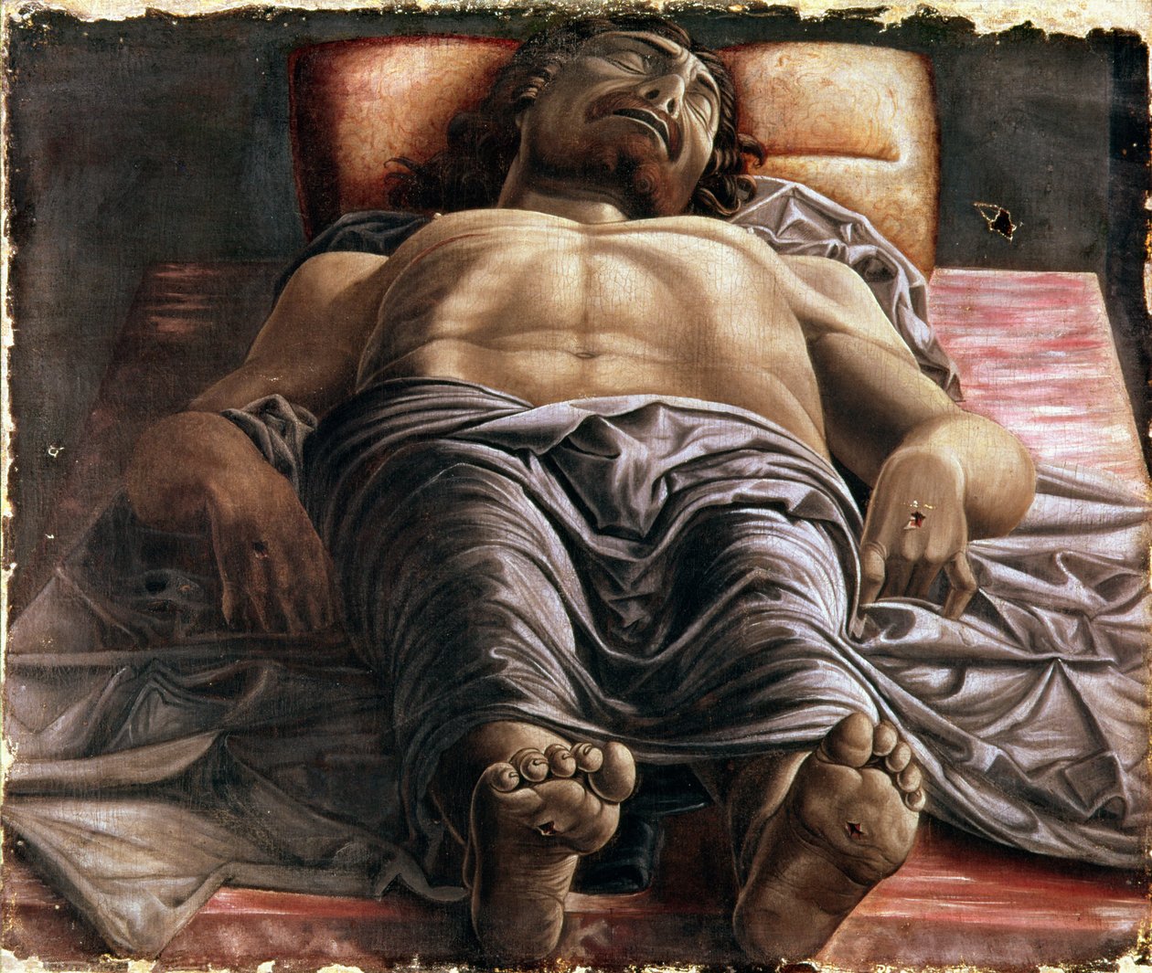 Beweinung Christi von Andrea Mantegna