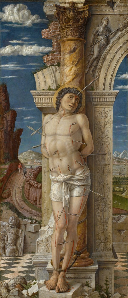 Der heilige Sebastian von Andrea Mantegna
