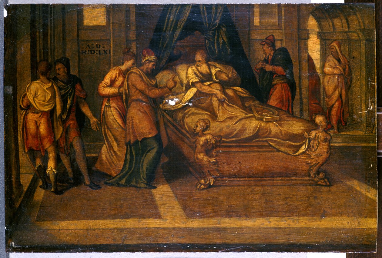 Szenen aus der Geschichte Davids von Andrea Schiavone