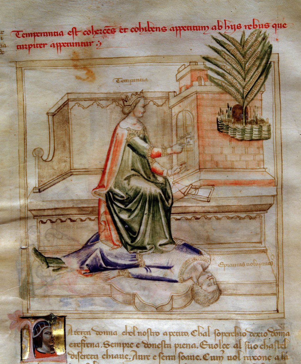 Allegorie der Mäßigung aus 