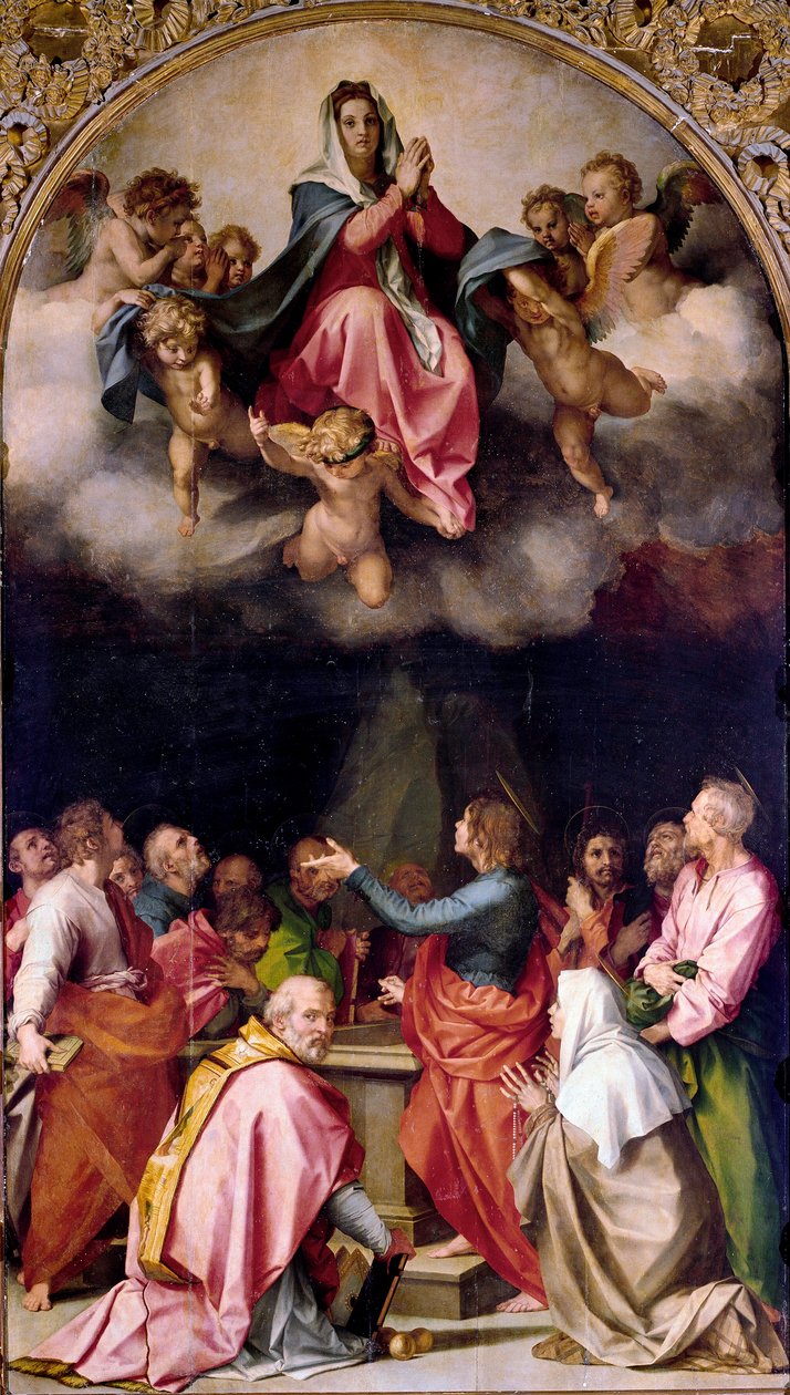 Himmelfahrt Passerini von Andrea del Sarto