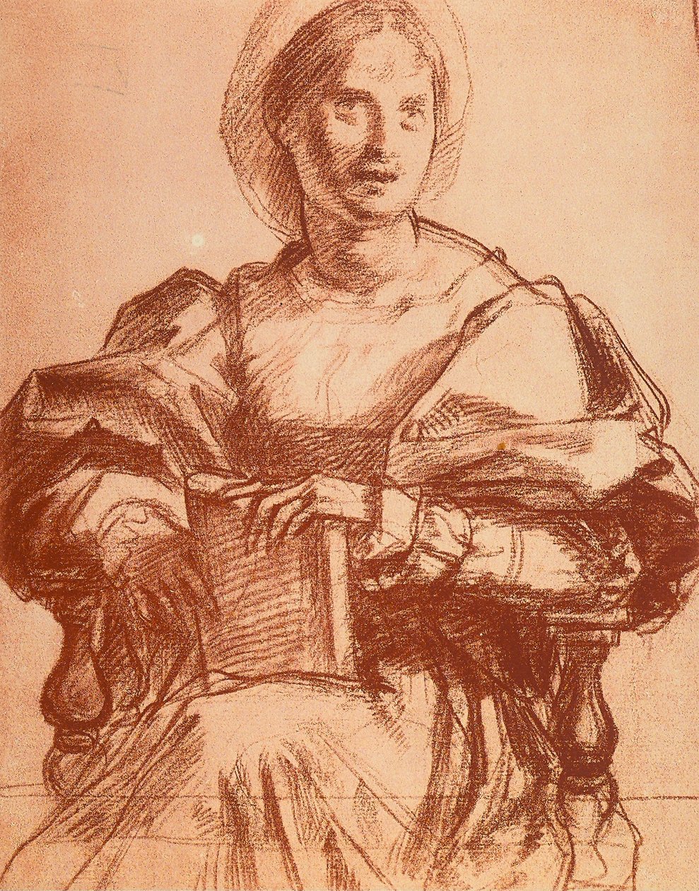 Porträt von Lucrezia del Fede von Andrea del Sarto
