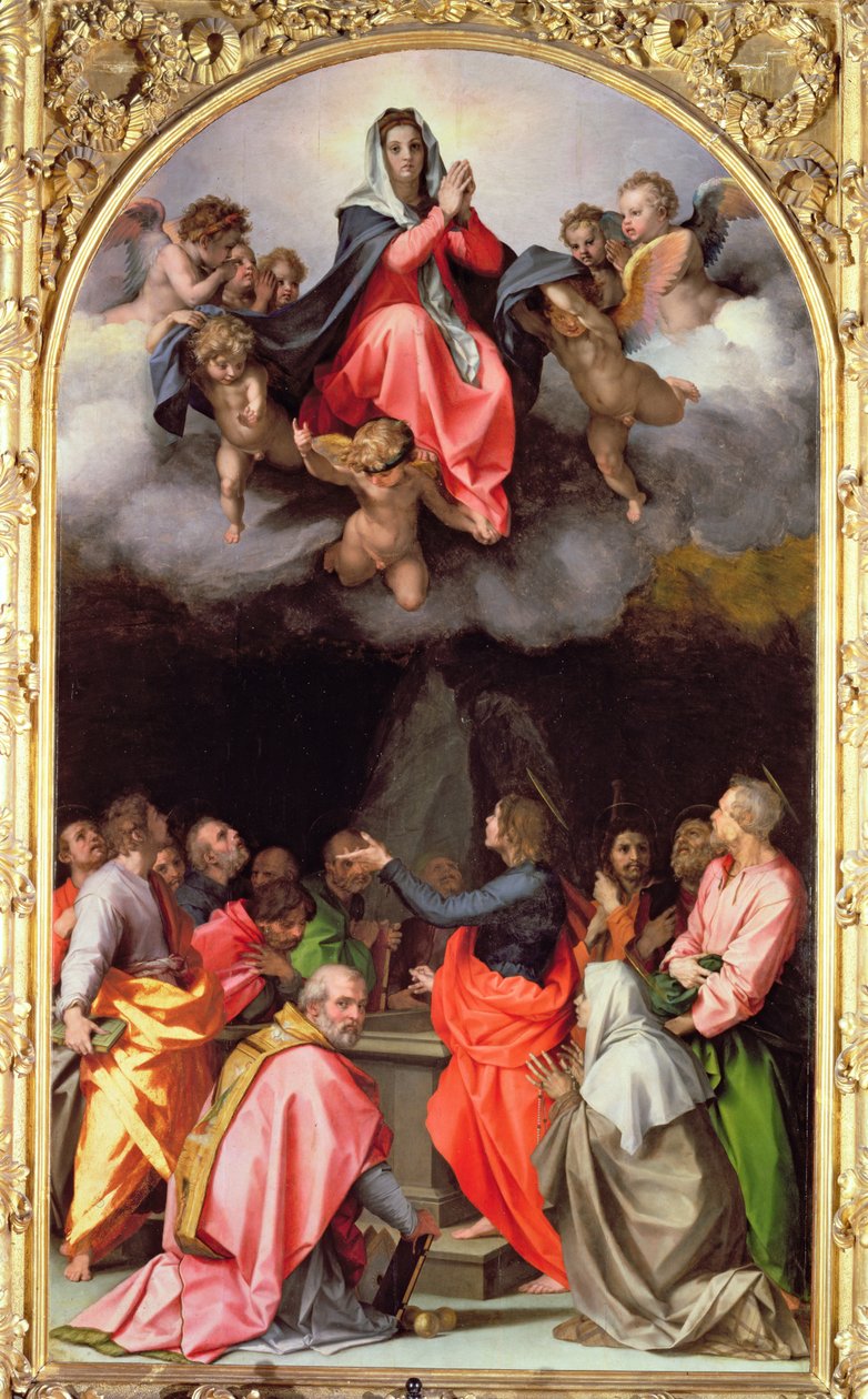 Mariä Himmelfahrt (Altarbild) von Andrea del Sarto