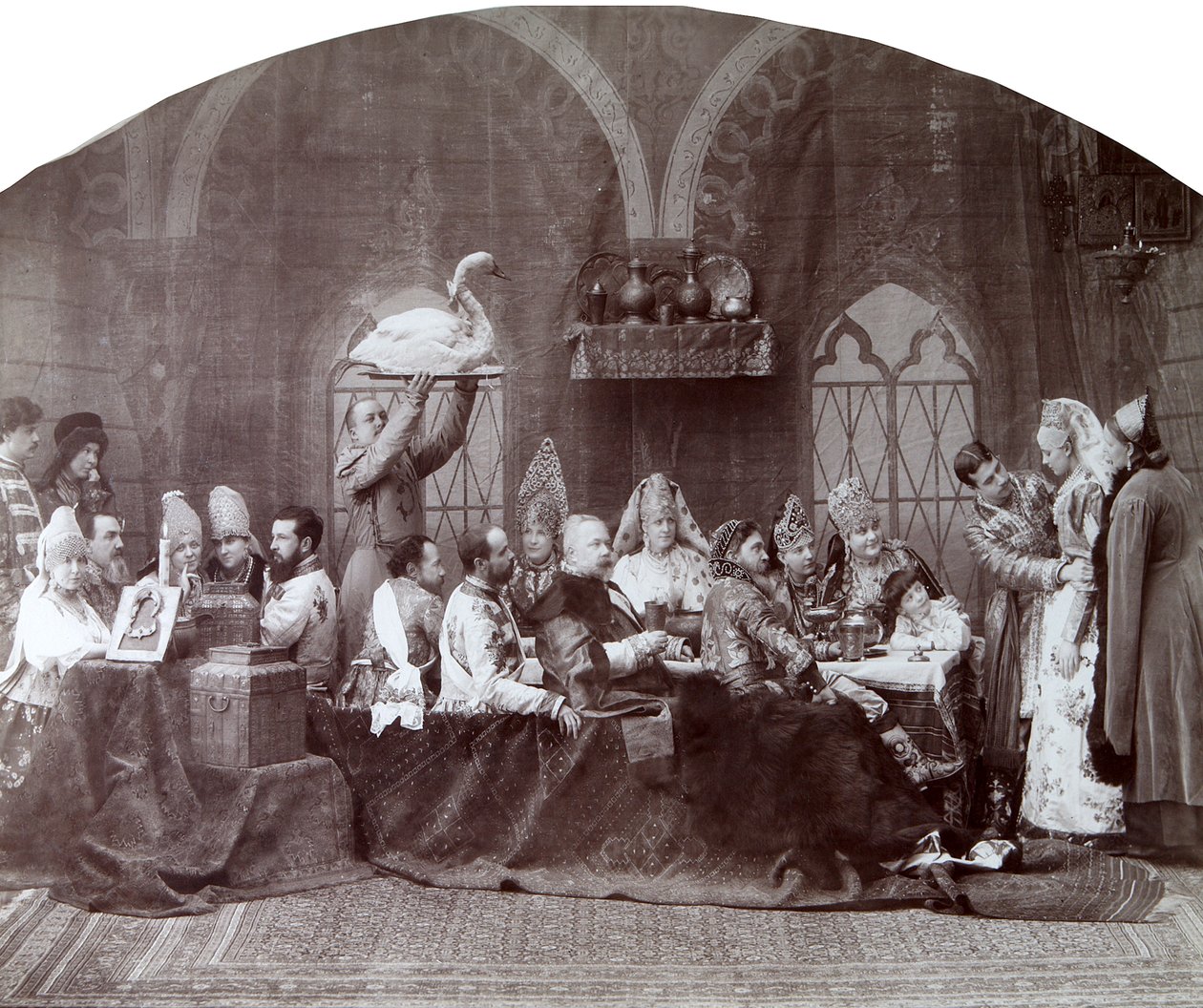 Hochzeit eines Bojarenadligen, Russland von Andrei Osipovich Karelin