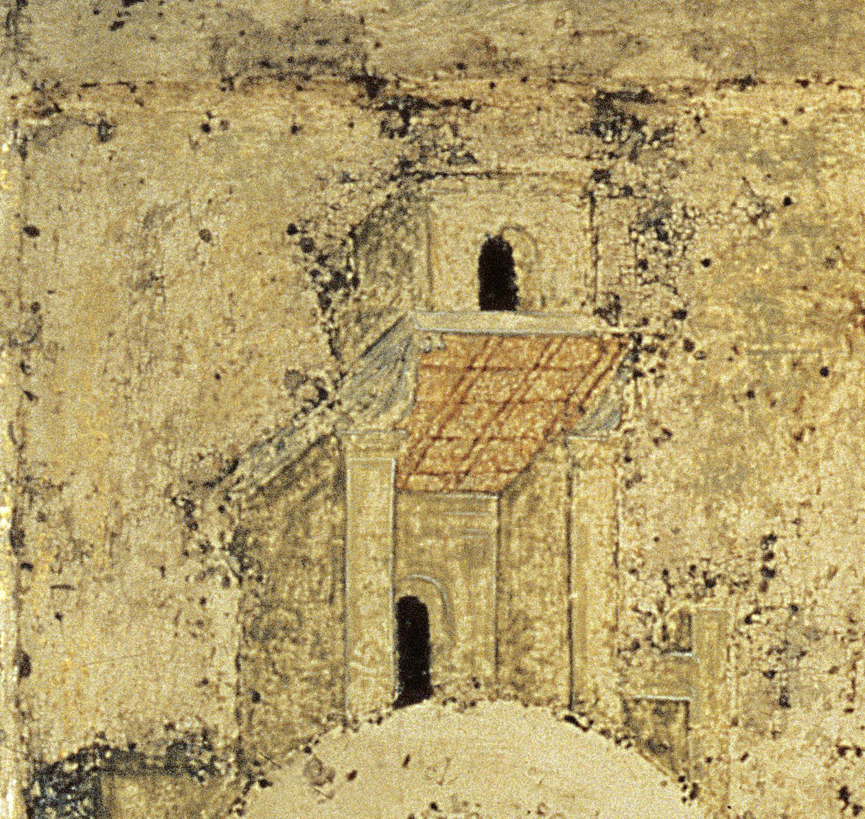 Detail aus der Heiligen Dreifaltigkeit, 1420er (Detail) von Andrei Rublev