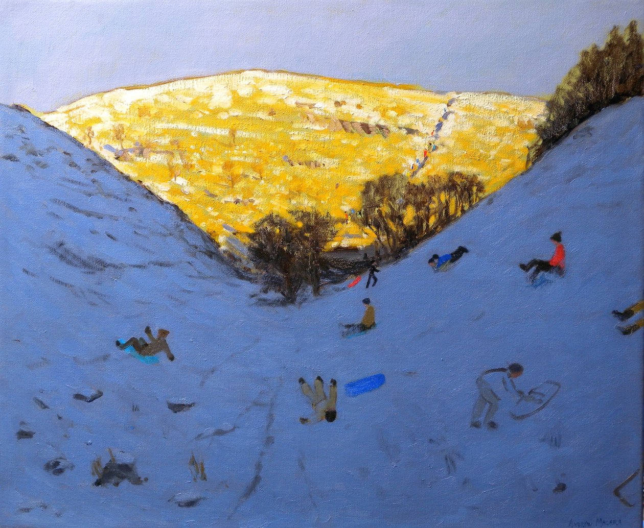 Sonne und Schnee, 2007 von Andrew Macara