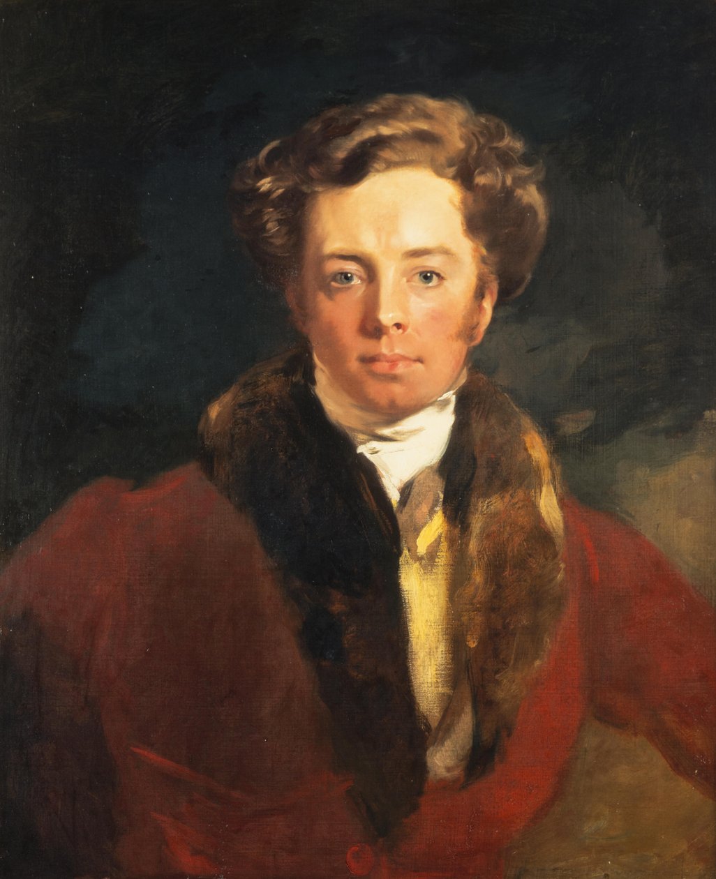 Andrew Geddes, 1783 - 1844. Künstler (Selbstporträt) von Andrew Geddes