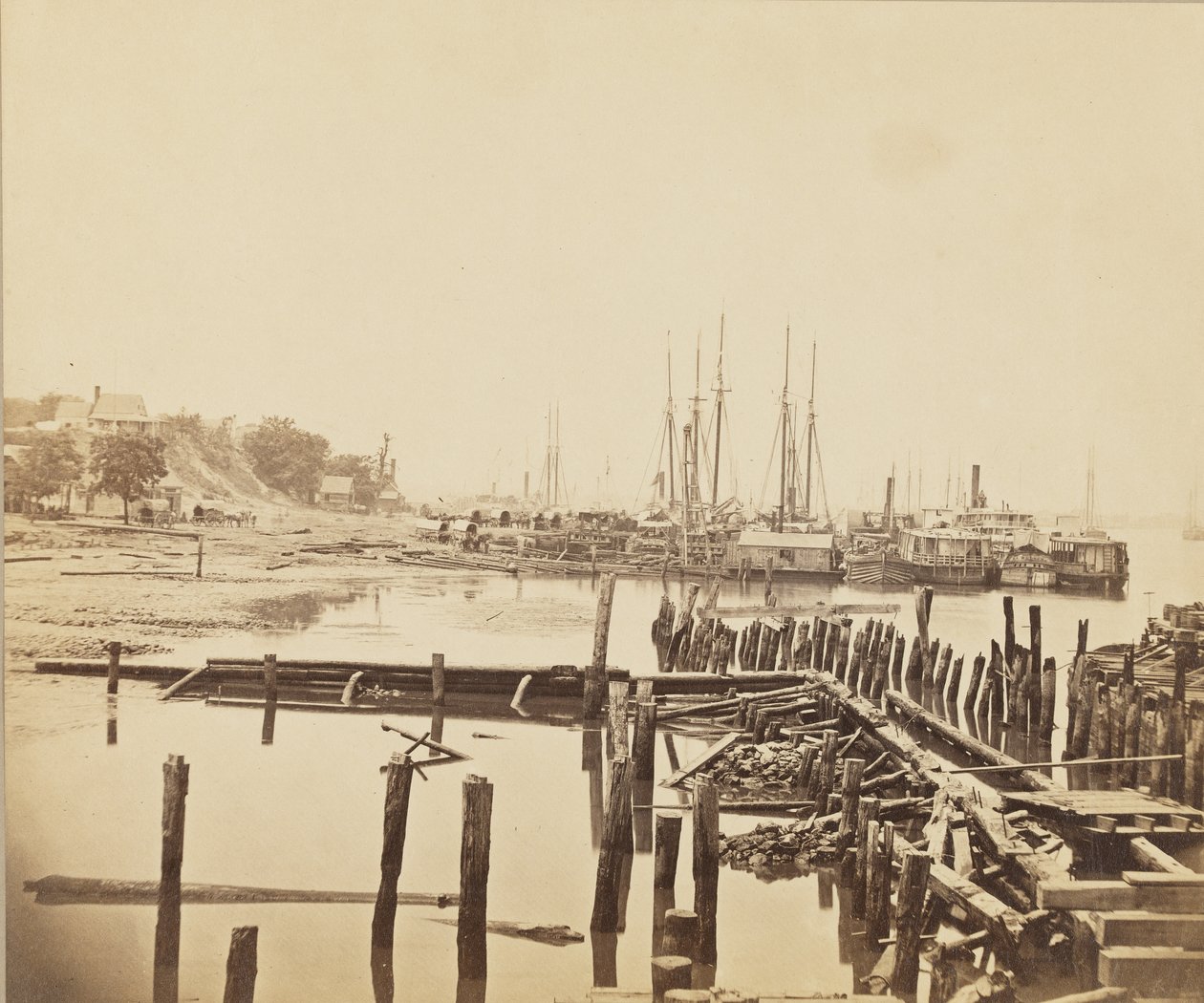 City Point, Virginia, ca. 1861-1865 von Andrew Joseph Russell