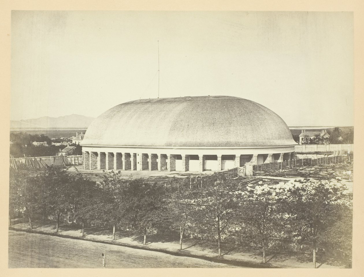 Großes Mormonentabernakel, Salt Lake City von Andrew Joseph Russell