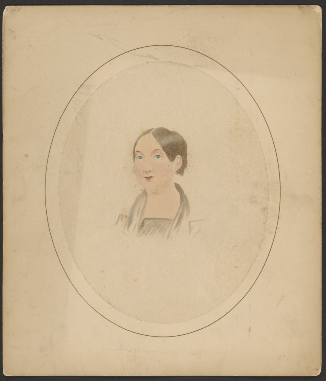 Porträt von Lavinia E. Walken (Mrs. A.J. Hill) von Andrew W. Jordan
