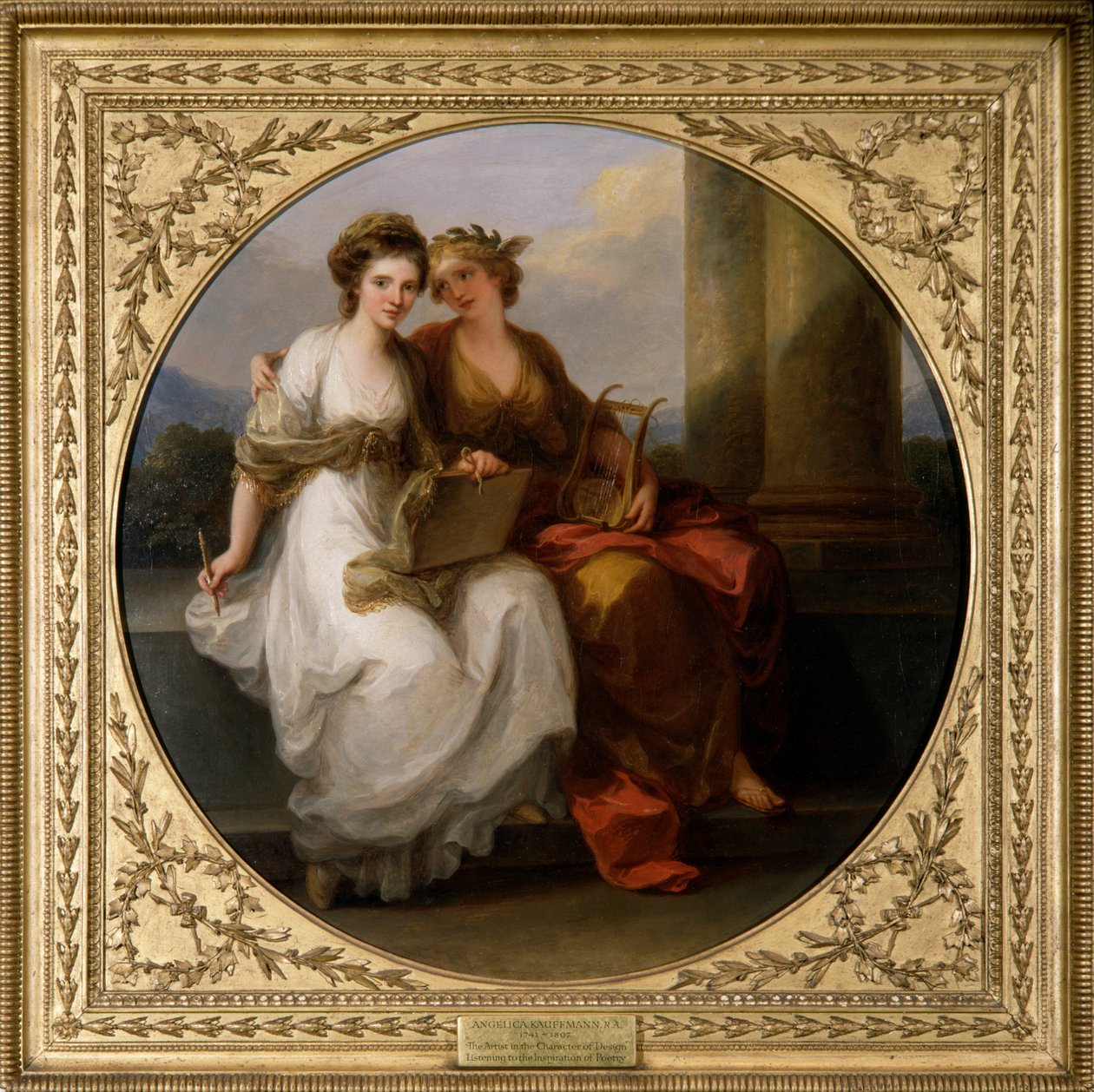 Der Künstler in der Rolle des Designs von Angelica Kauffman