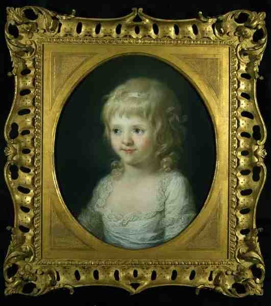 Porträt von Miss Francis Lust von Angelica Kauffmann