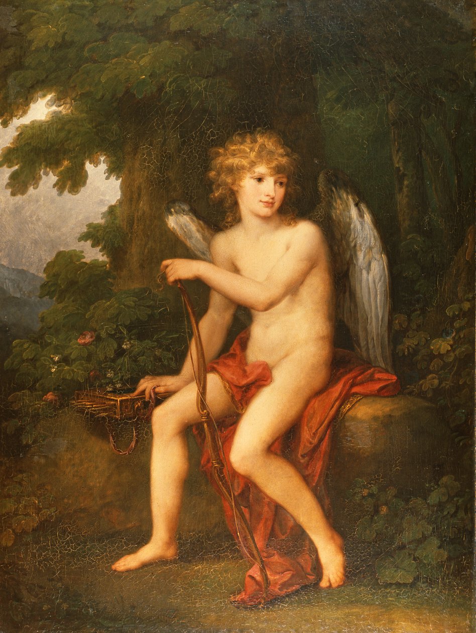 Porträt des Prinzen Henryk Lubomirski als Amor, 1786 von Angelica Kauffmann