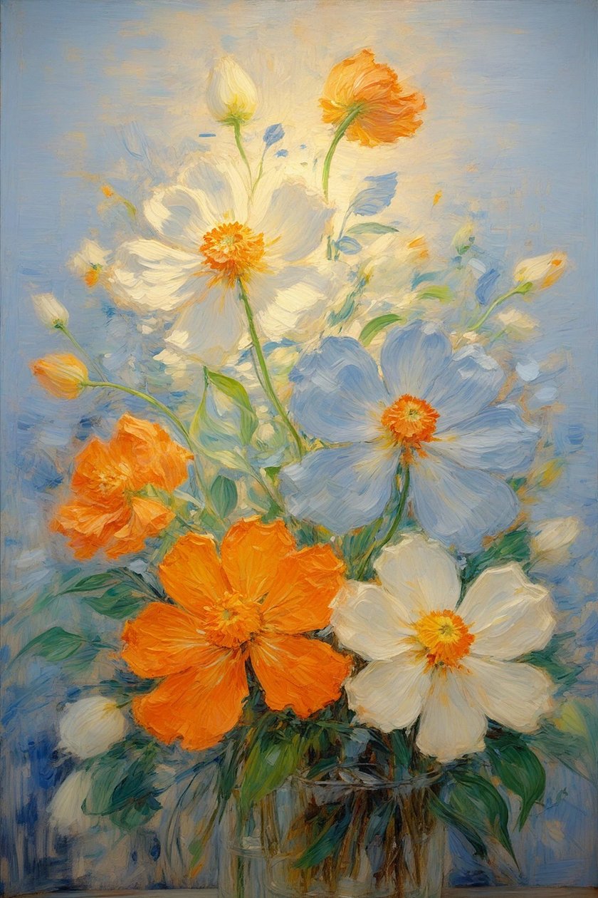 Florals 48, ca. 2022 von Angelita Hawke