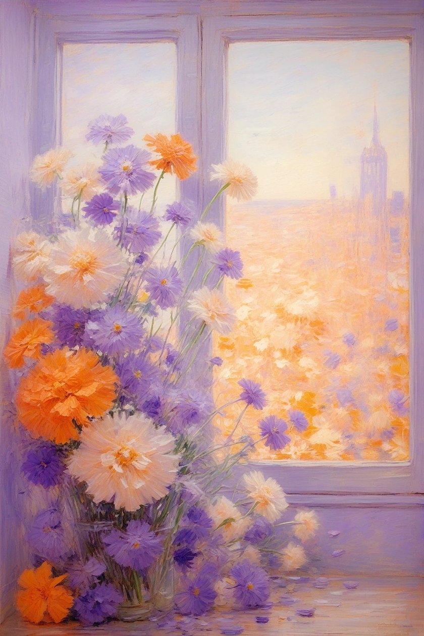 Florals 53, ca. 2022 von Angelita Hawke