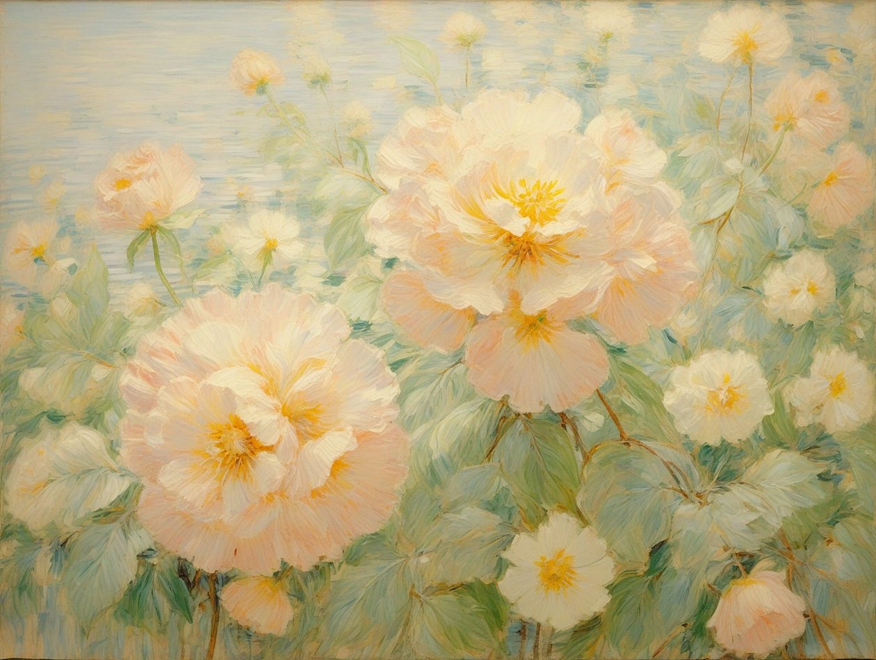 Florals 64, ca. 2022 von Angelita Hawke