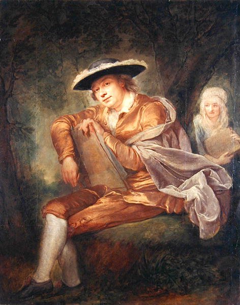 E.F. Thersbusch, der Ehemann der Malerin von Anna Dorothea Therbusch