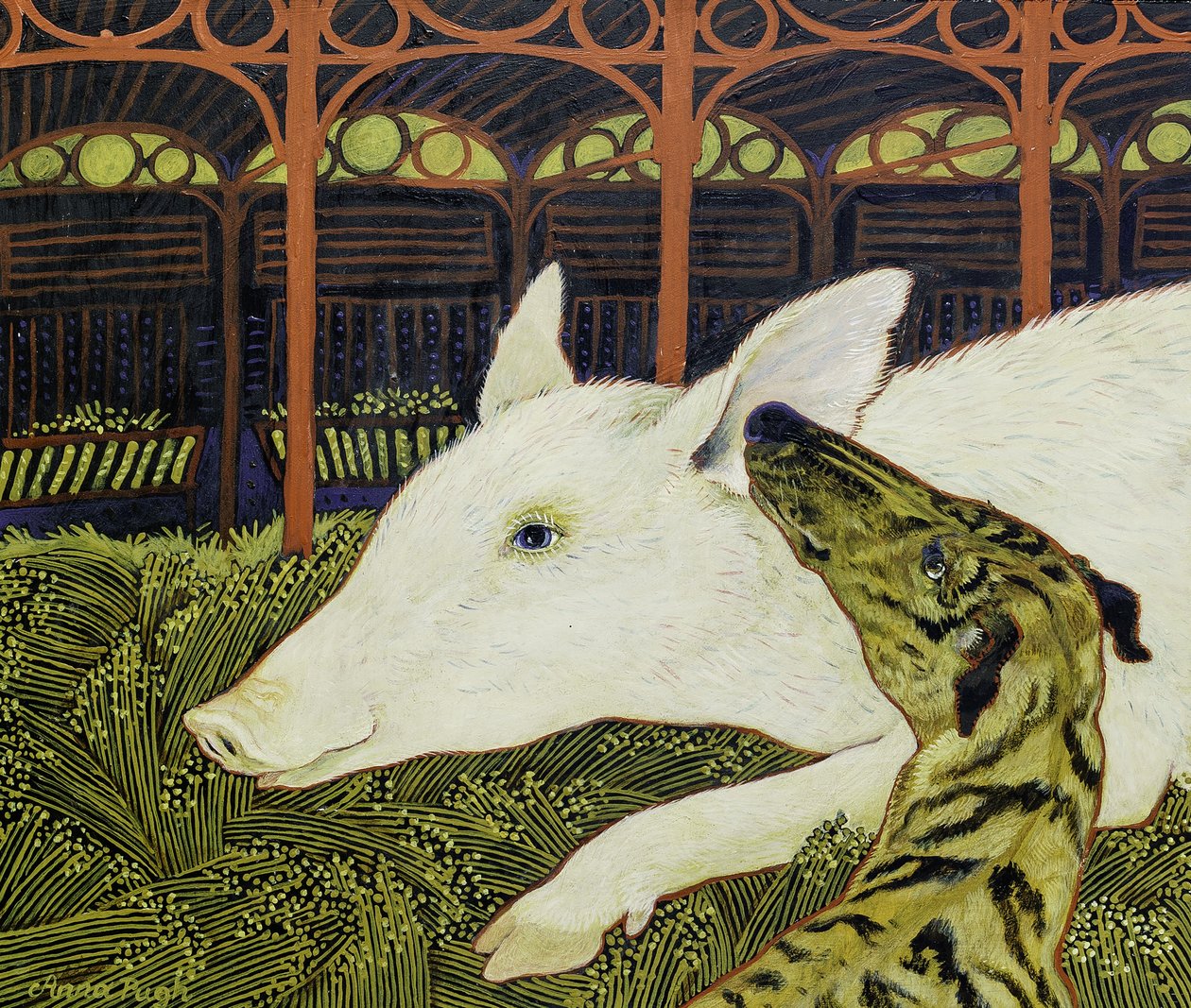 Beste Freunde, 2017 von Anna Pugh
