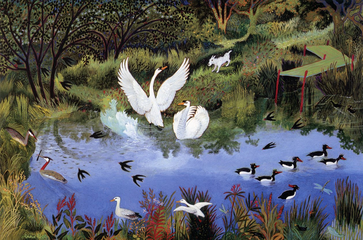 Mühlenteich von Anna Pugh