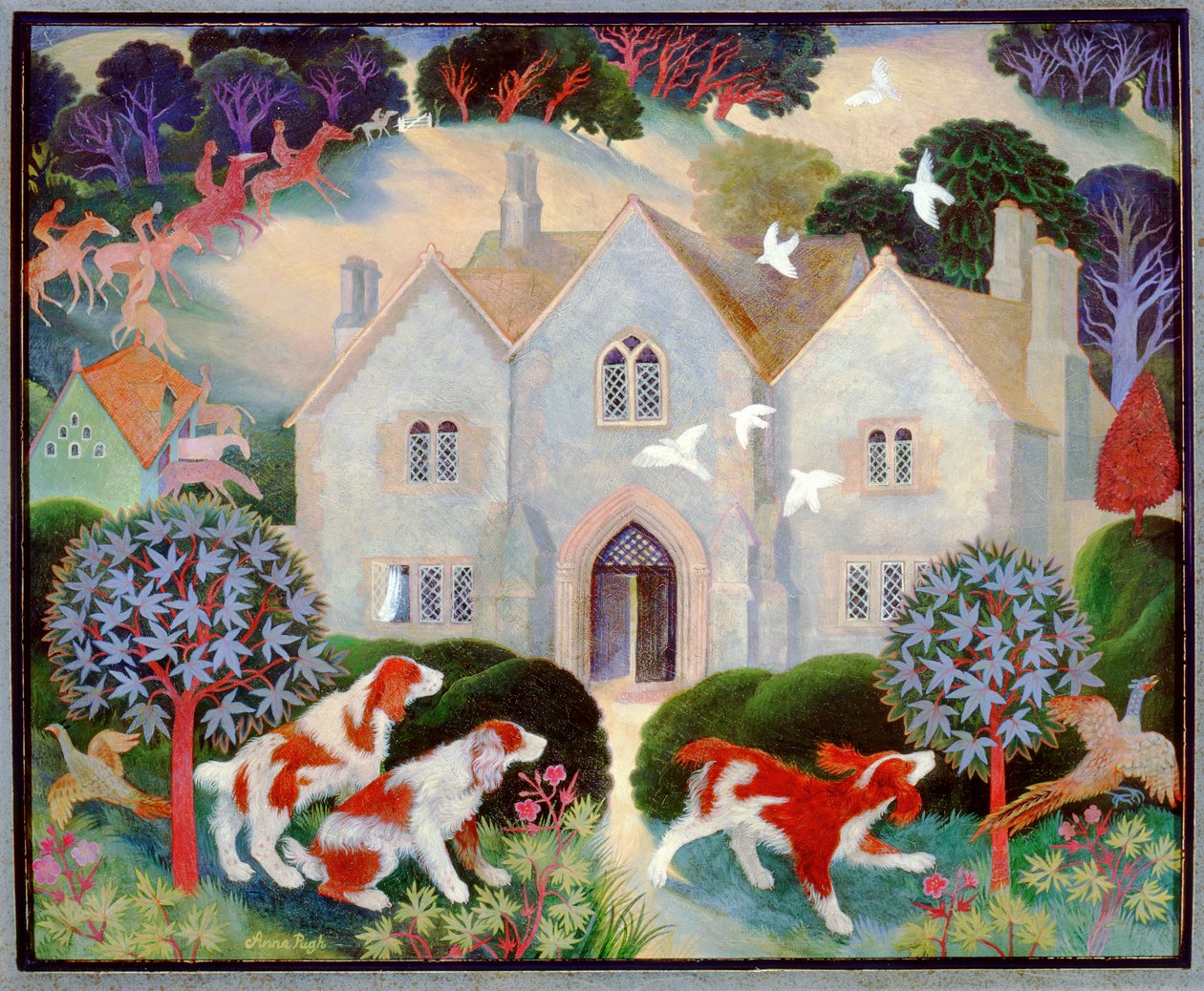 Ausreiten von Anna Pugh