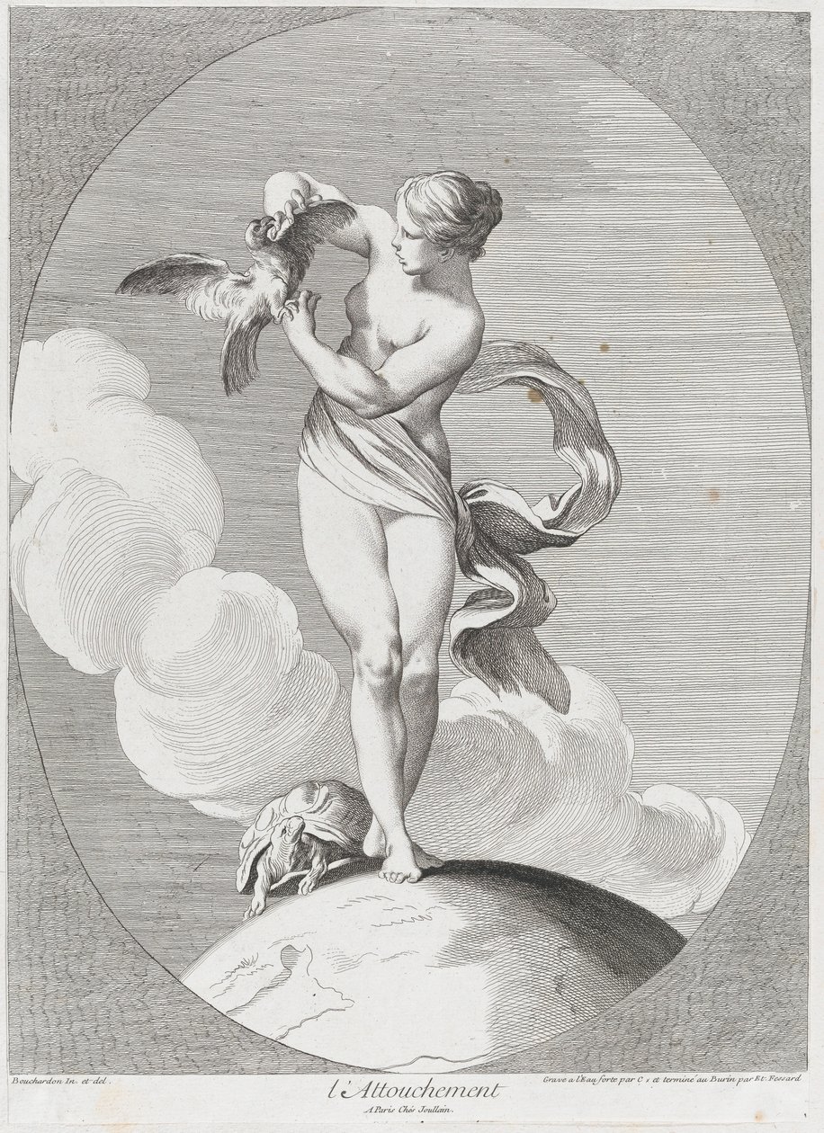 Berührung von Anne Claude Philippe de Caylus, Etienne Fessard