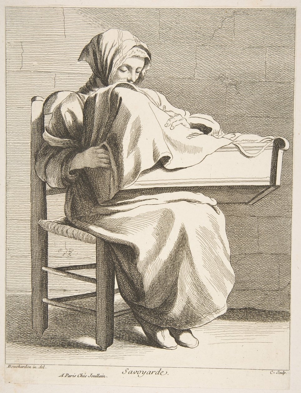 Eine Frau aus Savoyen, 1737 von Anne Claude Philippe de Caylus