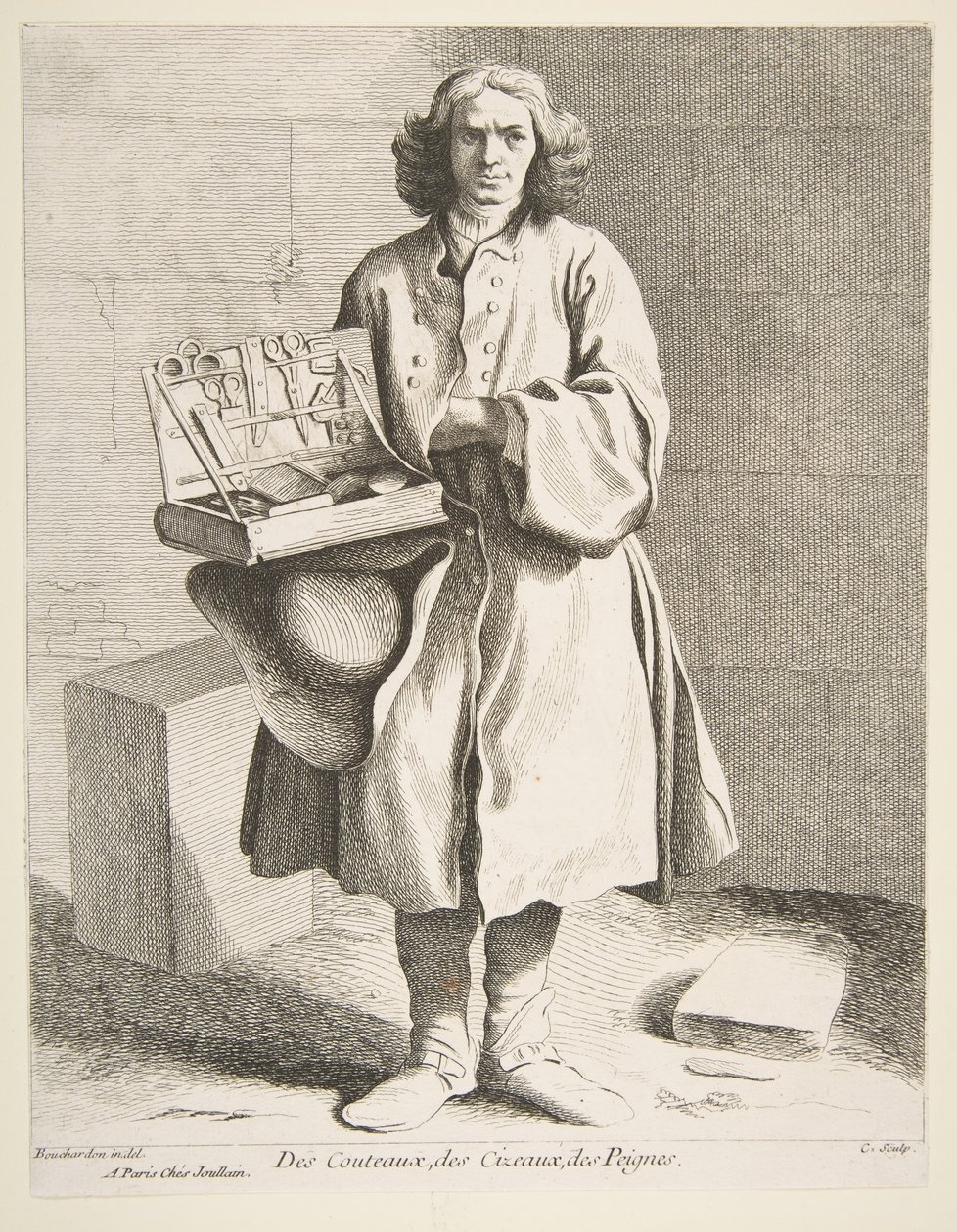 Händler von Messern, Scheren und Kämmen von Anne Claude Philippe de Caylus
