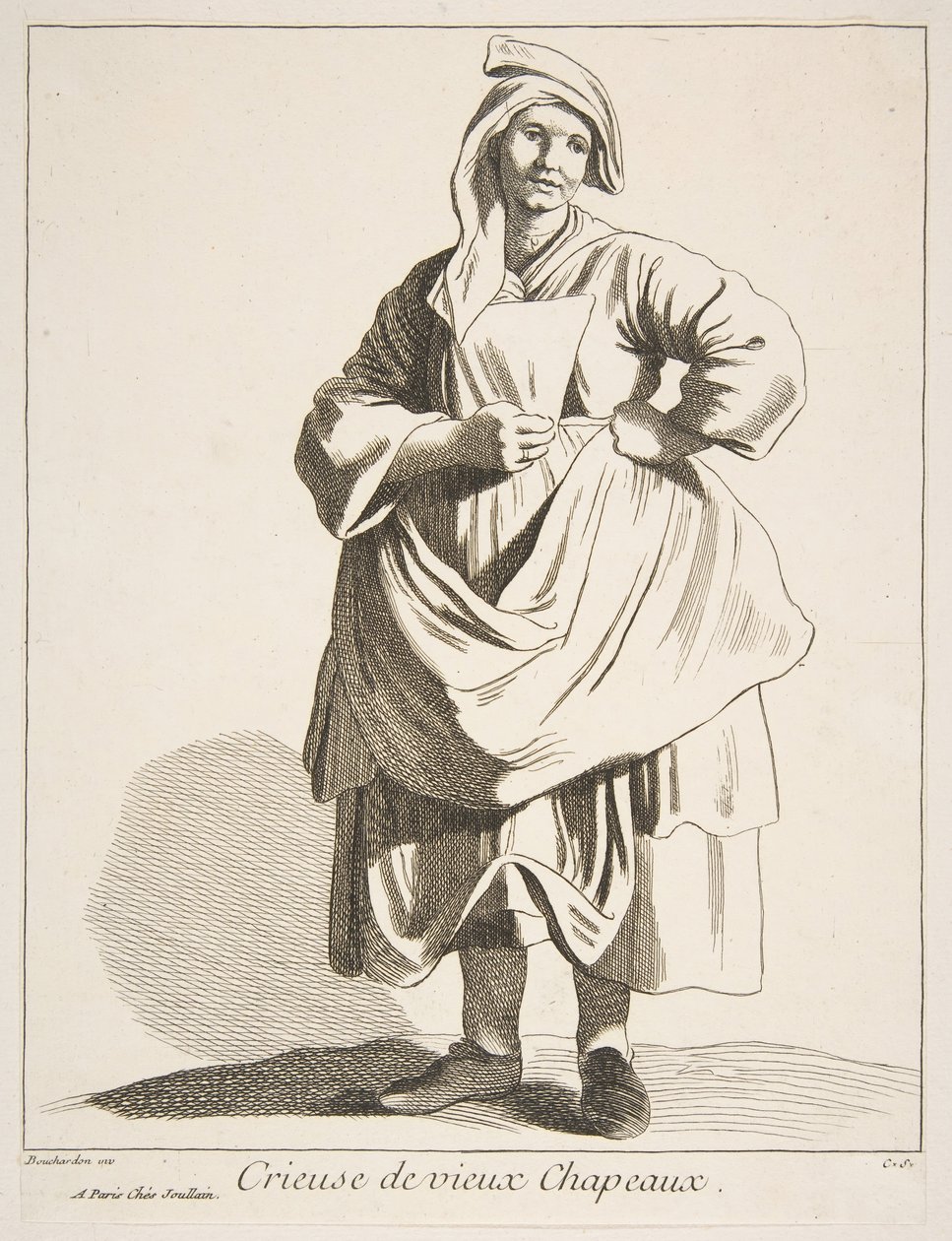 Händler alter Hüte, 1742 von Anne Claude Philippe de Caylus