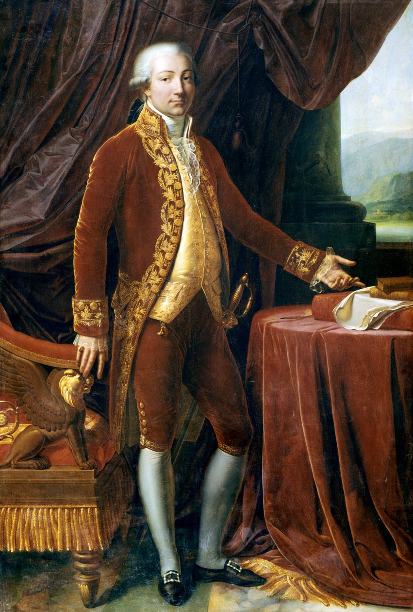 Porträt von Charles Bonaparte von Anne Louis Girodet de Roucy Trioson