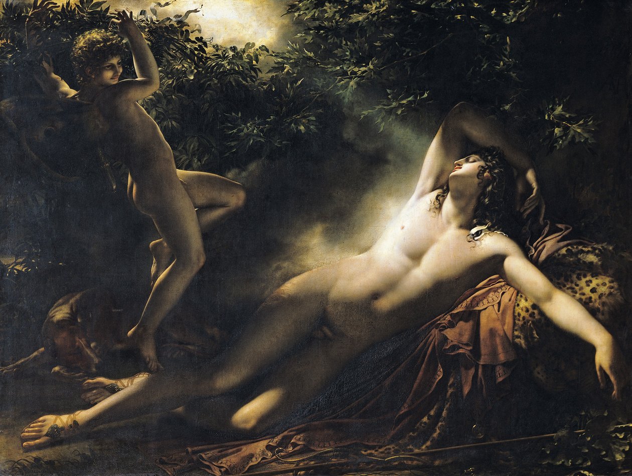 Der Schlaf des Endymion, 1791 von Anne Louis Girodet de Roucy Trioson