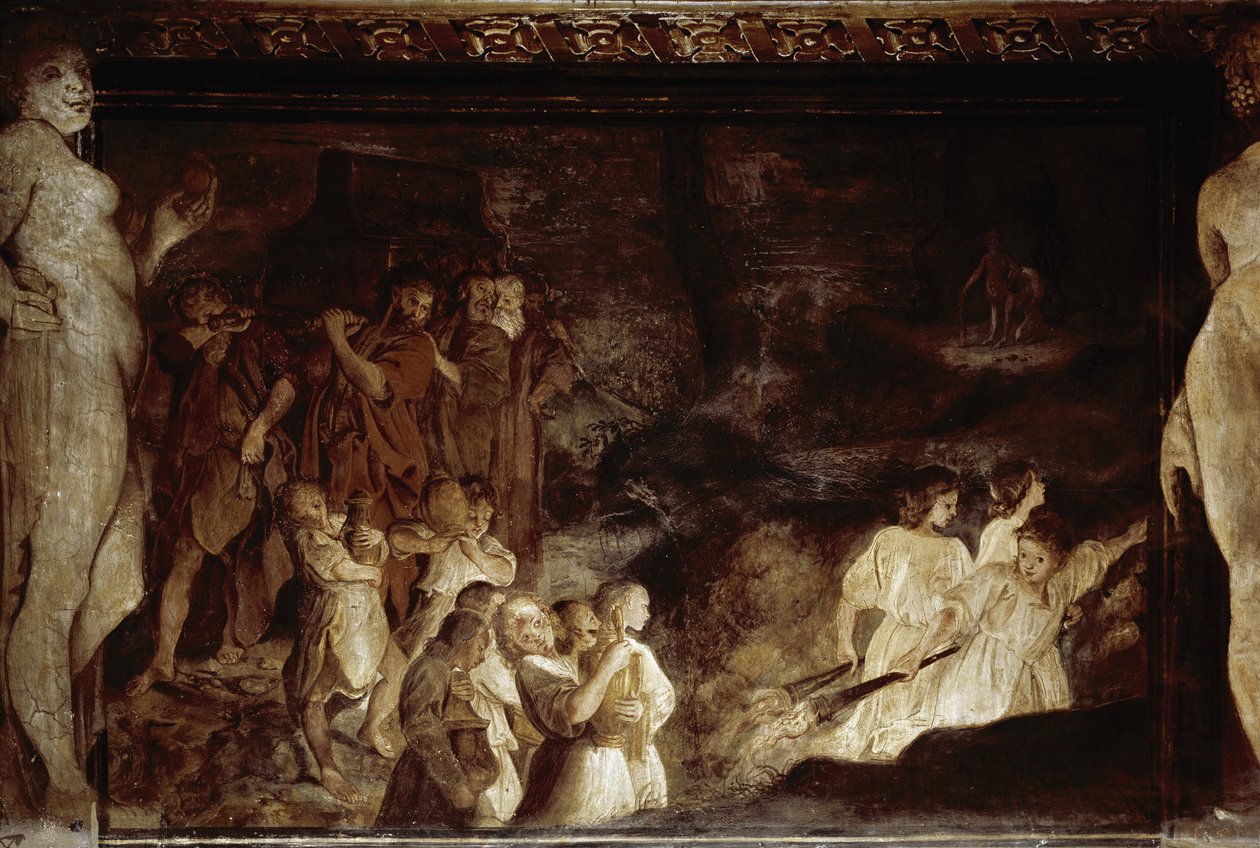 Episode aus Jasons Leben: Die falschen Beerdigungen von Jason von Annibale Carracci
