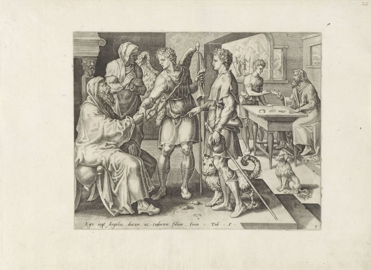 Abschied von Tobit und Anna von Anonymous