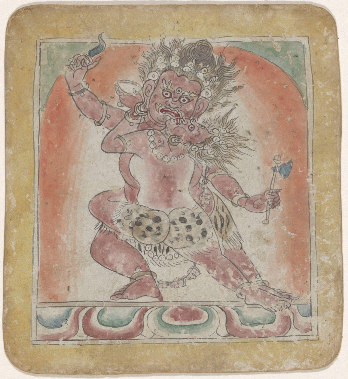 Buddhistische Gottheit von Anonymous