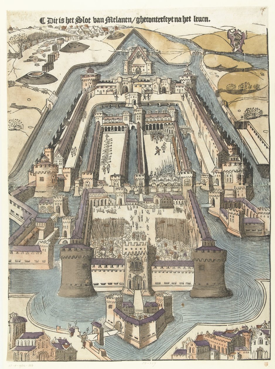 Castello Sforza von Anonymous