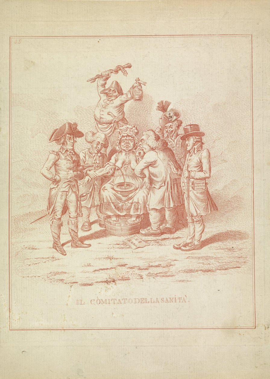 Komitee der Gesundheit, 1795 von Anonymous