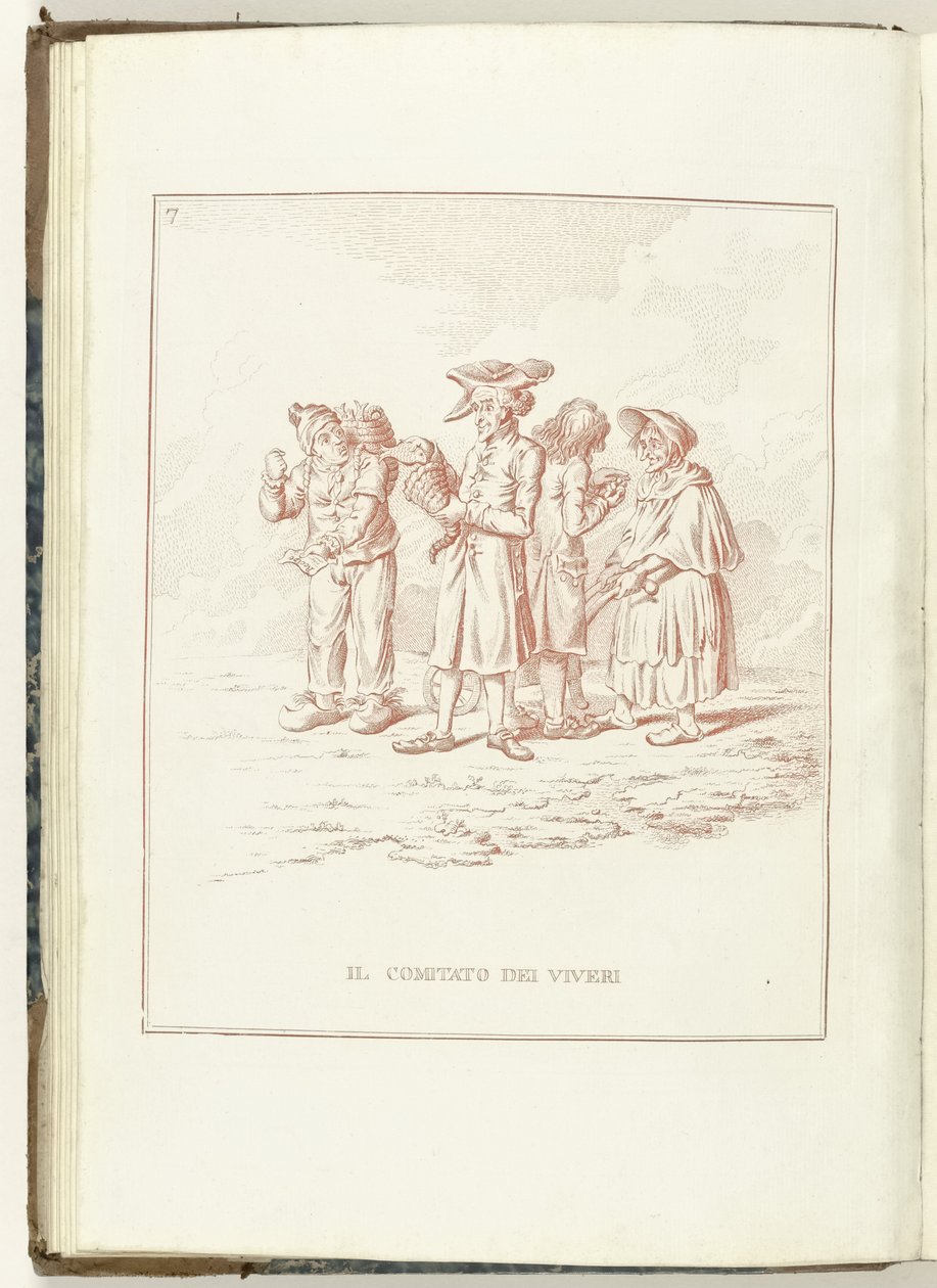 Komitee der Lebensmittel und Notwendigkeiten, 1795 von Anonymous