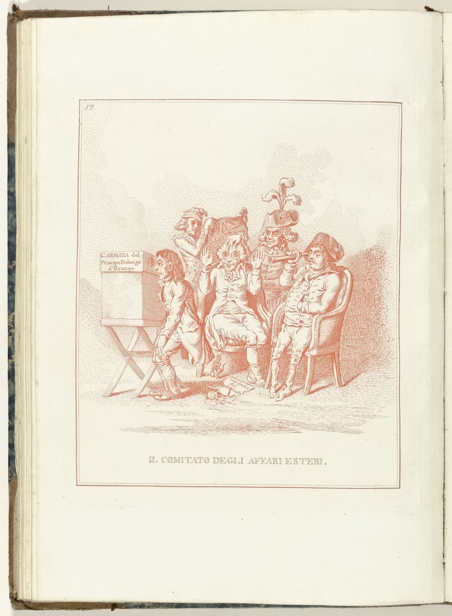 Komitee für Auswärtige Angelegenheiten, 1795 von Anonymous