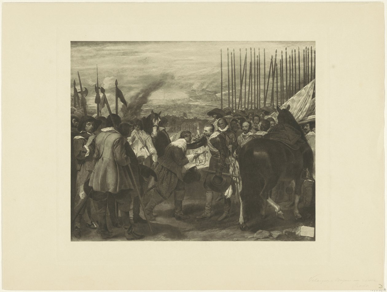 Die Übergabe von Breda, nach Velázquez von Anonymous