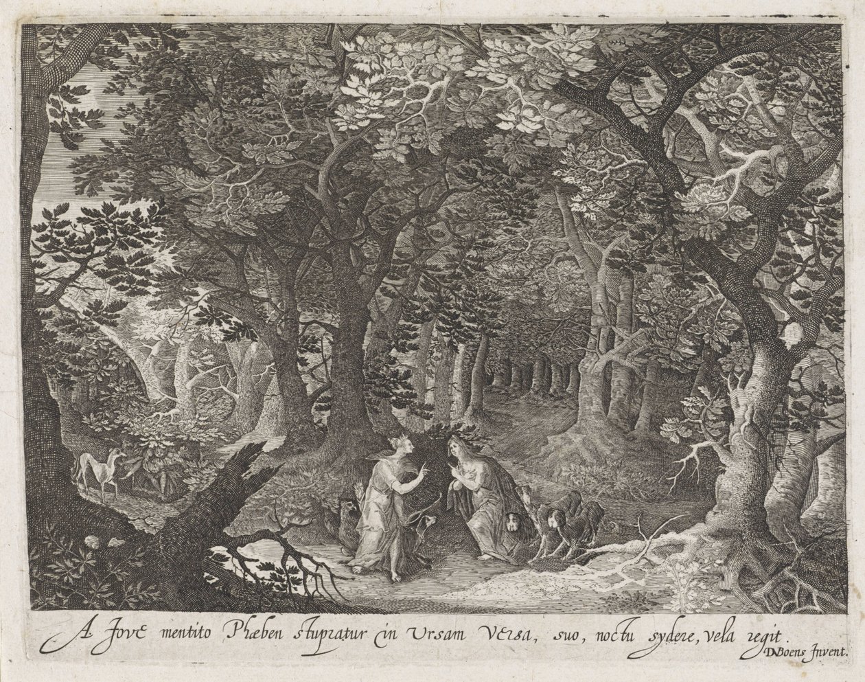 Jupiter und Kallisto von Anonymous